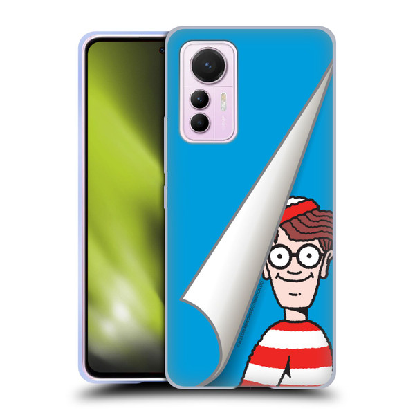 Where's Waldo? Graphics Peek Soft Gel Case for Xiaomi 12 Lite