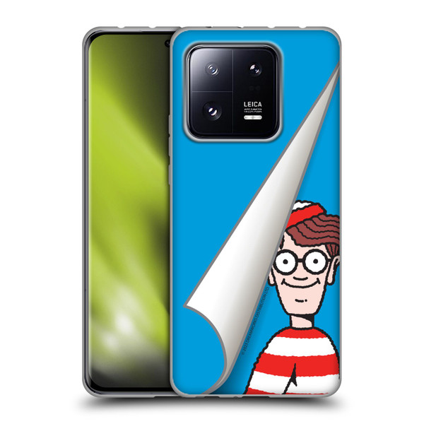 Where's Waldo? Graphics Peek Soft Gel Case for Xiaomi 13 Pro 5G