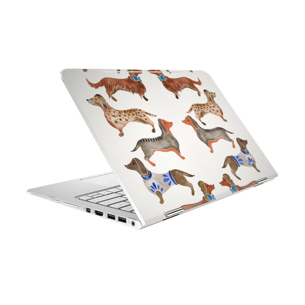 Cat Coquillette Animals Dachshunds Vinyl Sticker Skin Decal Cover for HP Spectre Pro X360 G2