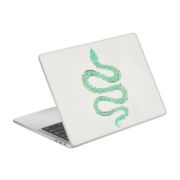 Cat Coquillette Animals Snake Mint Vinyl Sticker Skin Decal Cover for Apple MacBook Pro 13.3" A1708