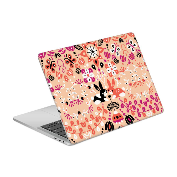 Cat Coquillette Animals Bunny Lovers Vinyl Sticker Skin Decal Cover for Apple MacBook Pro 13" A2338