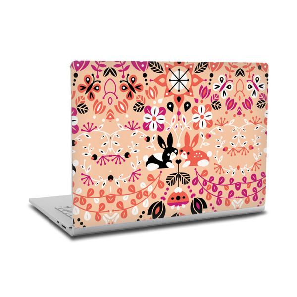 Cat Coquillette Animals Bunny Lovers Vinyl Sticker Skin Decal Cover for Microsoft Surface Book 2