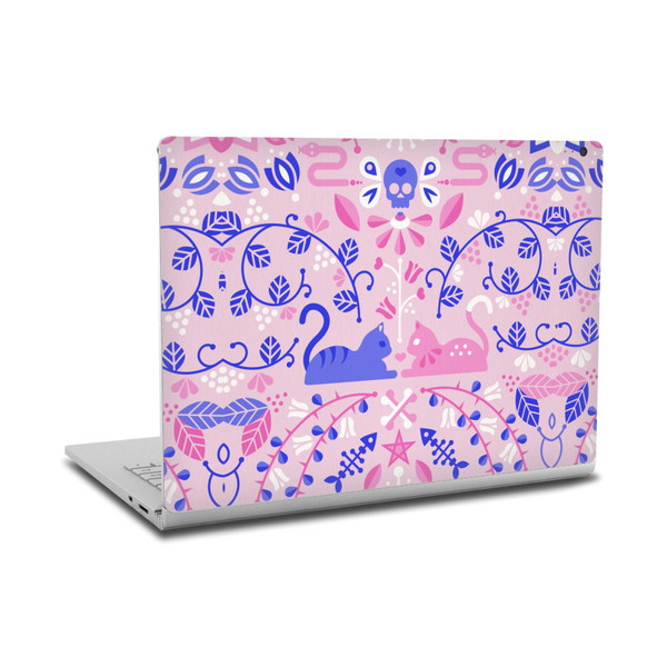 Cat Coquillette Animals Kittens Symmetry Vinyl Sticker Skin Decal Cover for Microsoft Surface Book 2