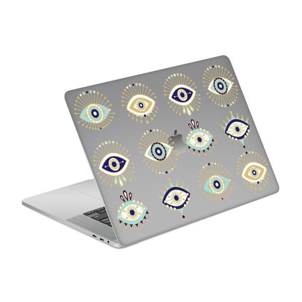 Cat Coquillette Evil Eye Blue Gold Vinyl Sticker Skin Decal Cover for Apple MacBook Pro 16" A2141