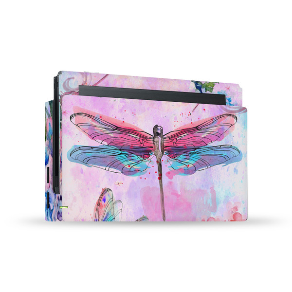 Jena DellaGrottaglia Animals Dragonflies Vinyl Sticker Skin Decal Cover for Nintendo Switch Console & Dock