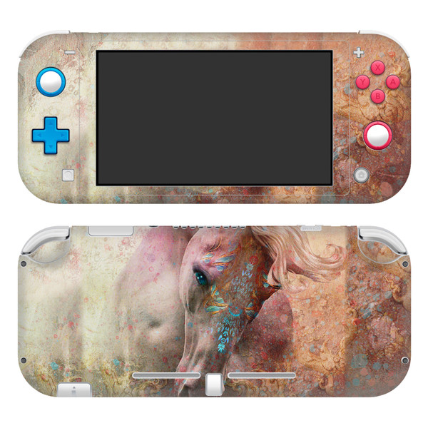 Jena DellaGrottaglia Animals Horse Vinyl Sticker Skin Decal Cover for Nintendo Switch Lite