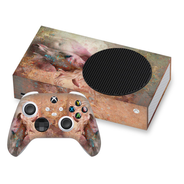 Jena DellaGrottaglia Animals Horse Vinyl Sticker Skin Decal Cover for Microsoft Series S Console & Controller