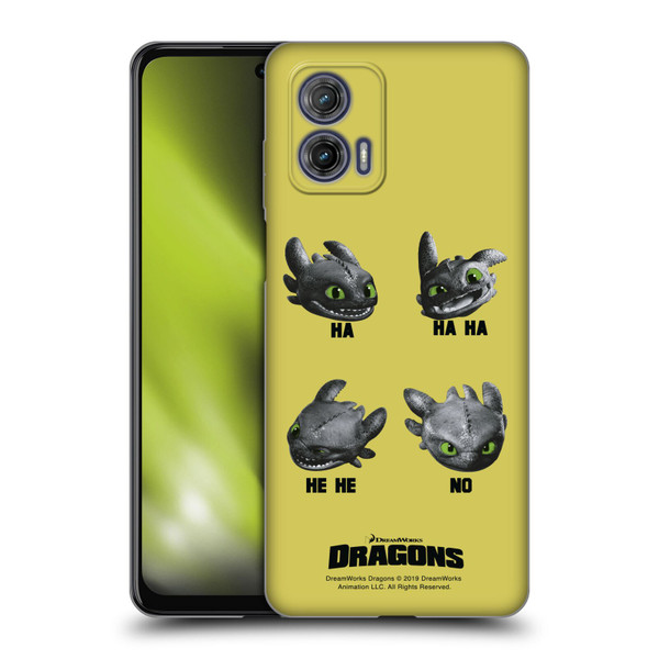 How To Train Your Dragon II Hiccup And Toothless Haha No Soft Gel Case for Motorola Moto G73 5G