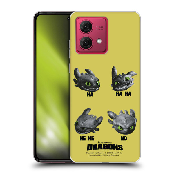 How To Train Your Dragon II Hiccup And Toothless Haha No Soft Gel Case for Motorola Moto G84 5G