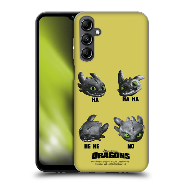 How To Train Your Dragon II Hiccup And Toothless Haha No Soft Gel Case for Samsung Galaxy M14 5G