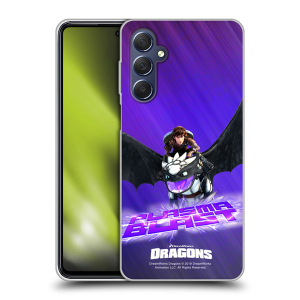 How To Train Your Dragon II Hiccup And Toothless Plasma Blast Soft Gel Case for Samsung Galaxy M54 5G
