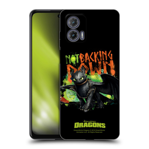 How To Train Your Dragon II Toothless Not Backing Down Soft Gel Case for Motorola Moto G73 5G