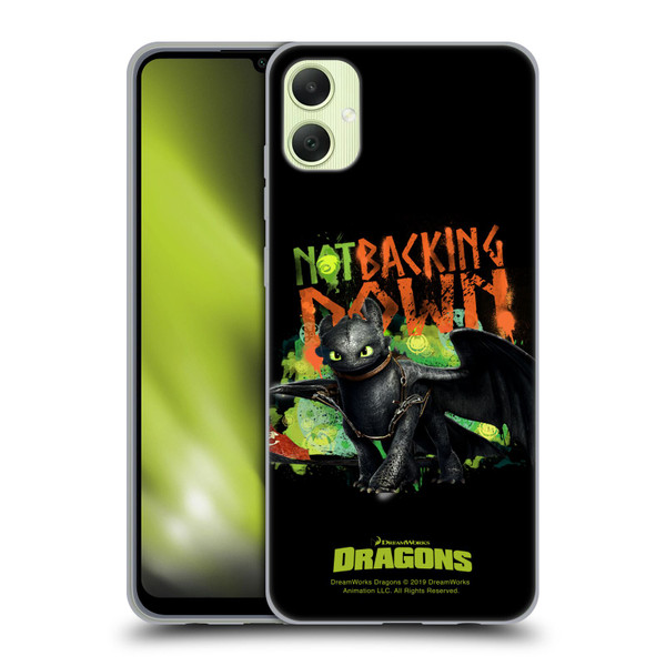 How To Train Your Dragon II Toothless Not Backing Down Soft Gel Case for Samsung Galaxy A05