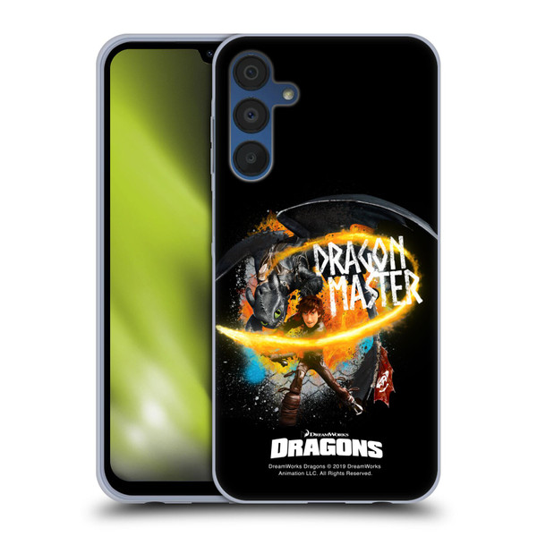 How To Train Your Dragon II Toothless Hiccup Master Soft Gel Case for Samsung Galaxy A15