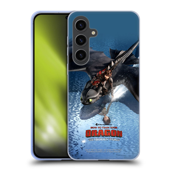 How To Train Your Dragon III The Hidden World Hiccup & Toothless 2 Soft Gel Case for Samsung Galaxy S24+ 5G