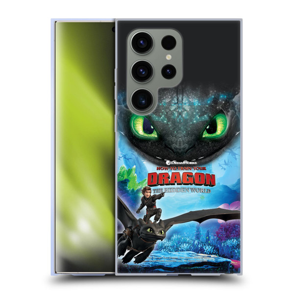 How To Train Your Dragon III The Hidden World Hiccup & Toothless Soft Gel Case for Samsung Galaxy S24 Ultra 5G