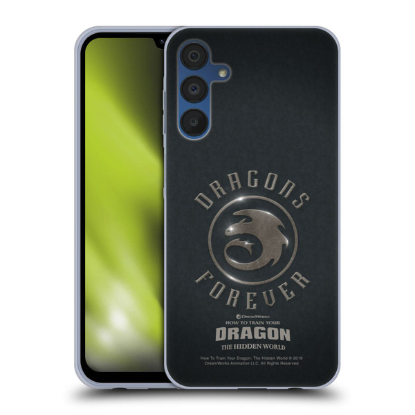 How To Train Your Dragon III Icon Art Forever Soft Gel Case for Samsung Galaxy A15