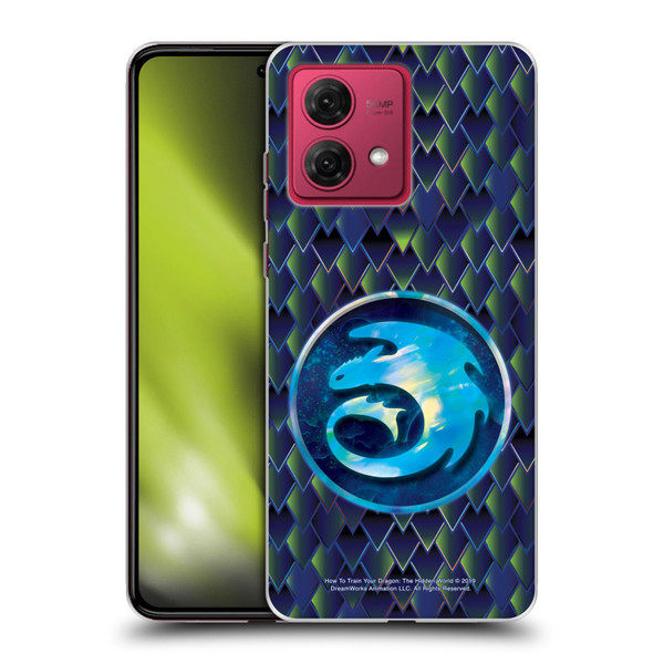 How To Train Your Dragon III Night And Light Night Dragonscale Pattern Soft Gel Case for Motorola Moto G84 5G