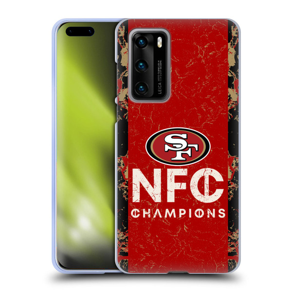 NFL 2024 Division Champions NFC Champ 49ers Soft Gel Case for Huawei P40 5G