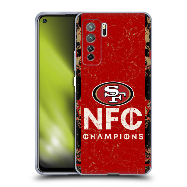 NFL 2024 Division Champions NFC Champ 49ers Soft Gel Case for Huawei Nova 7 SE/P40 Lite 5G