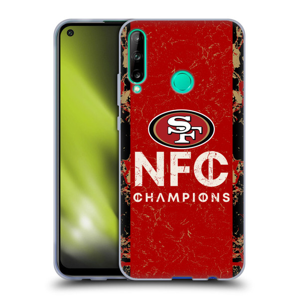 NFL 2024 Division Champions NFC Champ 49ers Soft Gel Case for Huawei P40 lite E