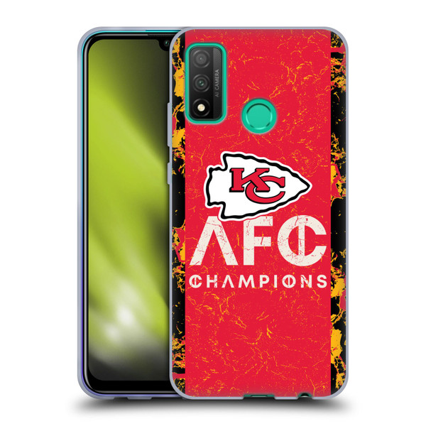 NFL 2024 Division Champions AFC Champ Chiefs Soft Gel Case for Huawei P Smart (2020)