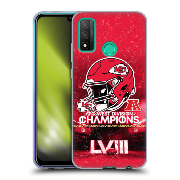 NFL 2024 Division Champions AFC Helmet Chiefs Soft Gel Case for Huawei P Smart (2020)