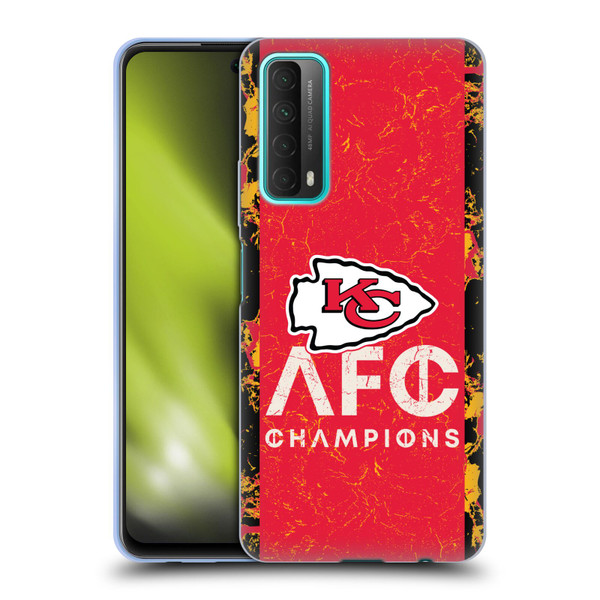 NFL 2024 Division Champions AFC Champ Chiefs Soft Gel Case for Huawei P Smart (2021)
