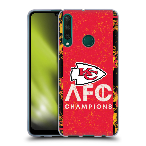 NFL 2024 Division Champions AFC Champ Chiefs Soft Gel Case for Huawei Y6p