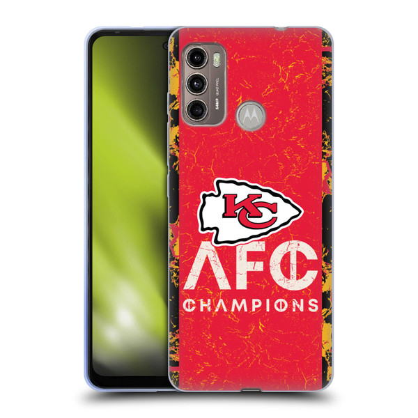 NFL 2024 Division Champions AFC Champ Chiefs Soft Gel Case for Motorola Moto G60 / Moto G40 Fusion