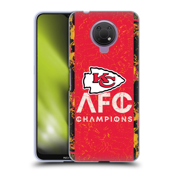 NFL 2024 Division Champions AFC Champ Chiefs Soft Gel Case for Nokia G10