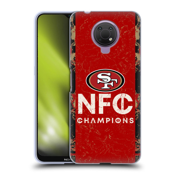 NFL 2024 Division Champions NFC Champ 49ers Soft Gel Case for Nokia G10