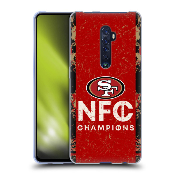 NFL 2024 Division Champions NFC Champ 49ers Soft Gel Case for OPPO Reno 2