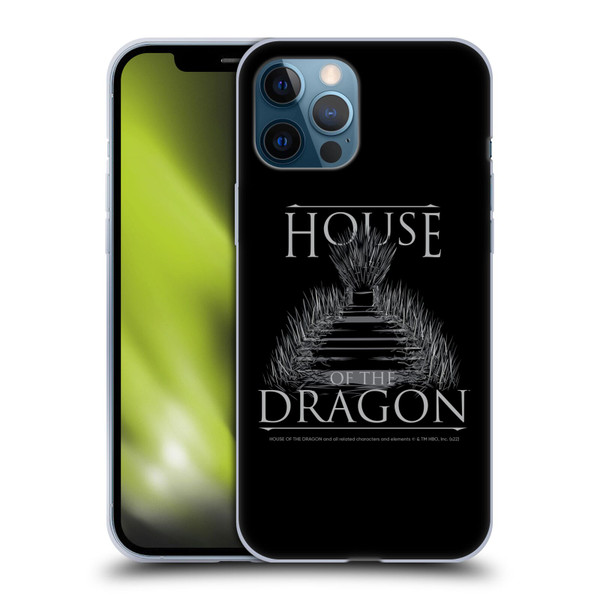 House Of The Dragon: Television Series Graphics Iron Throne Soft Gel Case for Apple iPhone 12 Pro Max