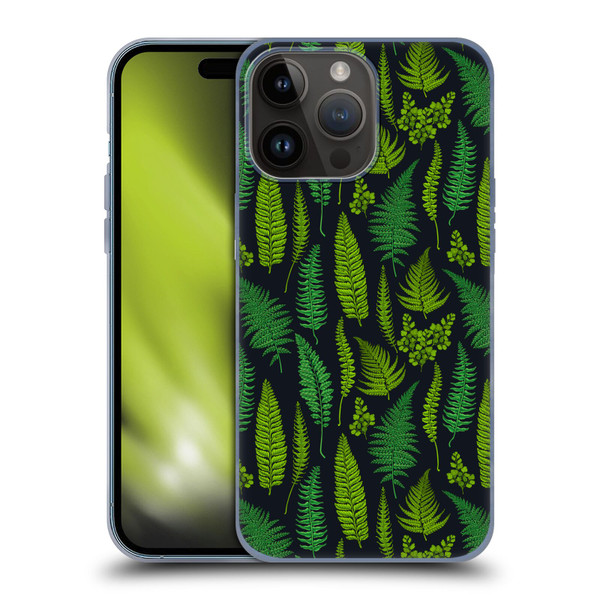 Katerina Kirilova Art Greens Soft Gel Case for Apple iPhone 15 Pro Max