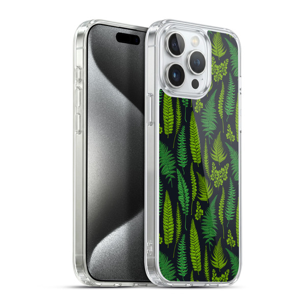 Katerina Kirilova Art Greens Soft Gel Case for Apple iPhone 15 Pro Max & MagSafe
