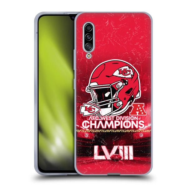 NFL 2024 Division Champions AFC Helmet Chiefs Soft Gel Case for Samsung Galaxy A90 5G (2019)