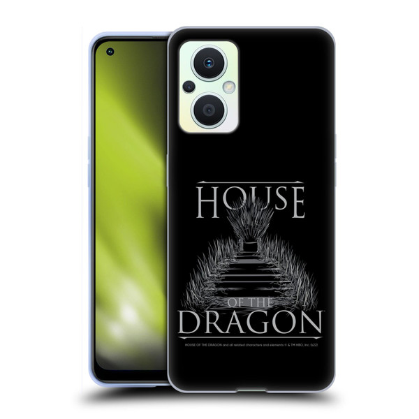House Of The Dragon: Television Series Graphics Iron Throne Soft Gel Case for OPPO Reno8 Lite