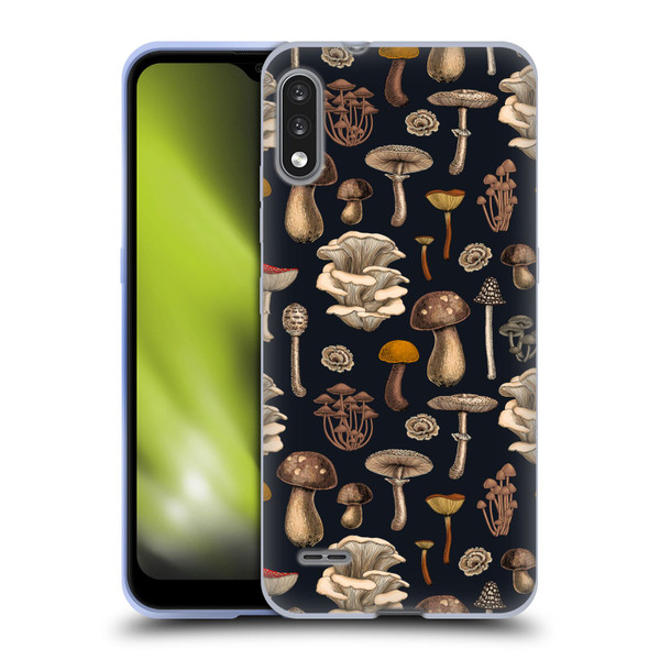 Katerina Kirilova Art Wild Mushrooms Soft Gel Case for LG K22