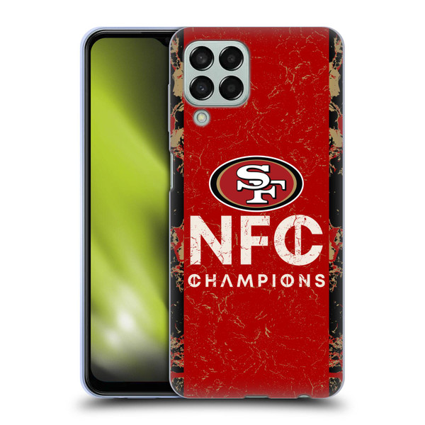 NFL 2024 Division Champions NFC Champ 49ers Soft Gel Case for Samsung Galaxy M33 (2022)