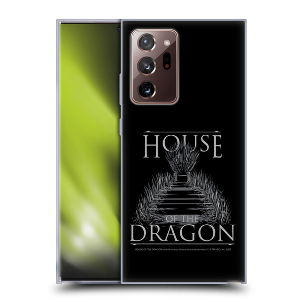 House Of The Dragon: Television Series Graphics Iron Throne Soft Gel Case for Samsung Galaxy Note20 Ultra / 5G