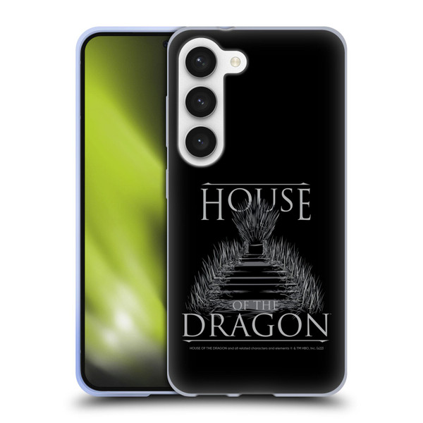 House Of The Dragon: Television Series Graphics Iron Throne Soft Gel Case for Samsung Galaxy S23 5G