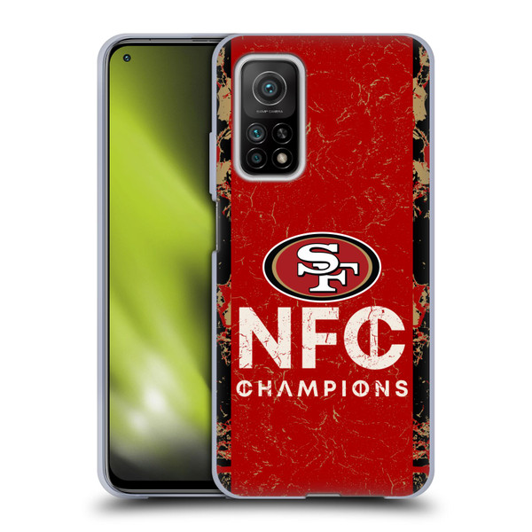 NFL 2024 Division Champions NFC Champ 49ers Soft Gel Case for Xiaomi Mi 10T 5G