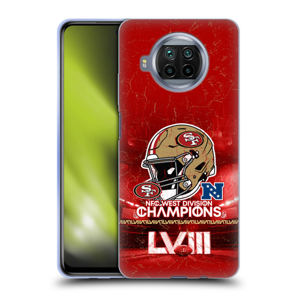 NFL 2024 Division Champions NFC Helmet 49ers Soft Gel Case for Xiaomi Mi 10T Lite 5G