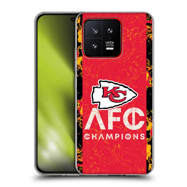 NFL 2024 Division Champions AFC Champ Chiefs Soft Gel Case for Xiaomi 13 5G