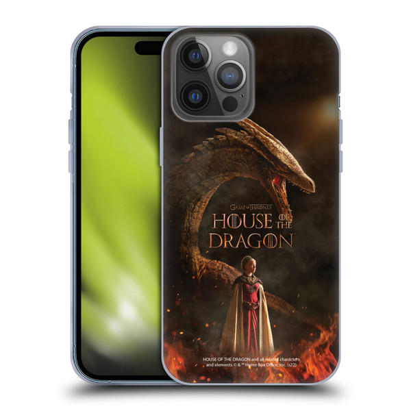 House Of The Dragon: Television Series Key Art Poster 3 Soft Gel Case for Apple iPhone 14 Pro Max