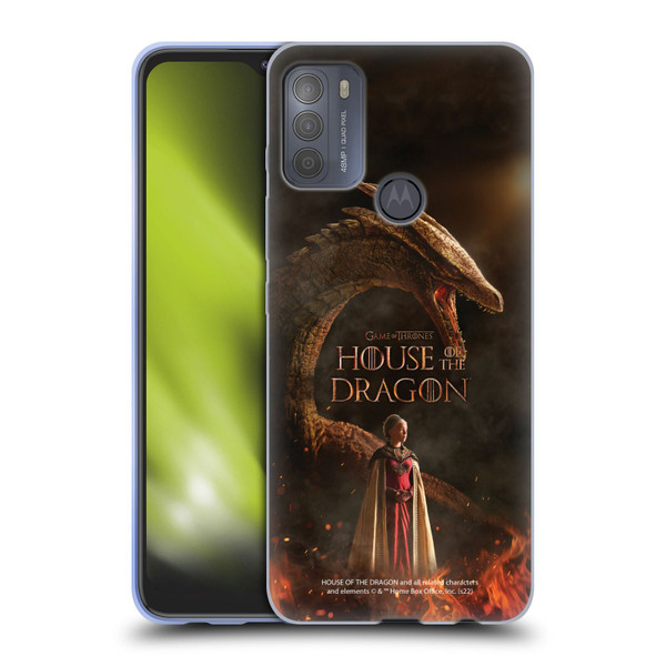 House Of The Dragon: Television Series Key Art Poster 3 Soft Gel Case for Motorola Moto G50