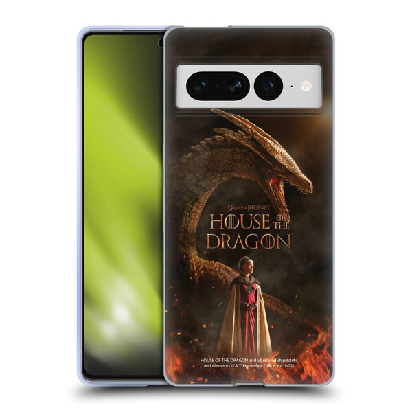 House Of The Dragon: Television Series Key Art Poster 3 Soft Gel Case for Google Pixel 7 Pro