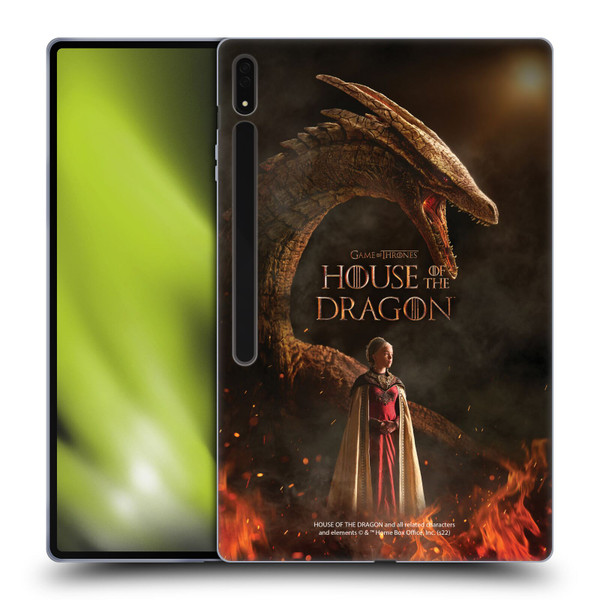 House Of The Dragon: Television Series Key Art Poster 3 Soft Gel Case for Samsung Galaxy Tab S8 Ultra