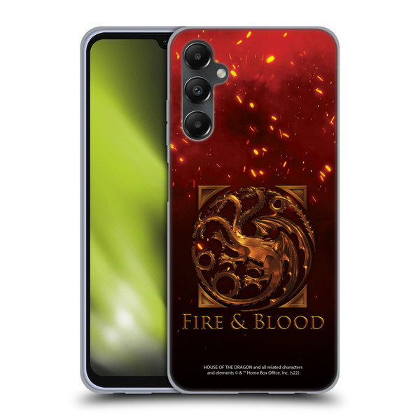 House Of The Dragon: Television Series Key Art Targaryen Soft Gel Case for Samsung Galaxy A05s